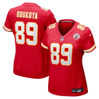 Women's Nike Thomas Odukoya Red Kansas City Chiefs Team Game Jersey