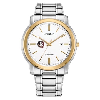 Men's Citizen Watch Florida State Seminoles Eco-Drive Two-Tone Steel Watch