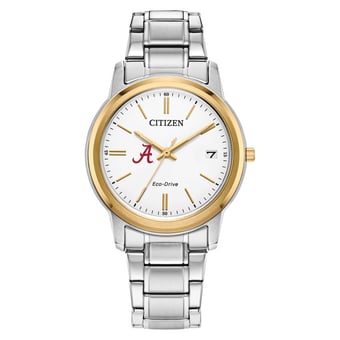 Women's Citizen Watch Alabama Crimson Tide Eco-Drive Two-Tone Steel Watch