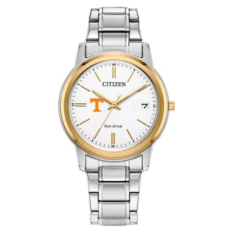 Women's Citizen Watch Tennessee Volunteers Eco-Drive Two-Tone Steel Watch