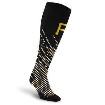 Unisex PRO Compression Pittsburgh Pirates  Scoreboard Over-the-Calf Compression Socks