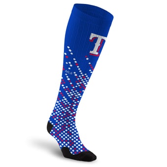 Unisex PRO Compression Texas Rangers  Scoreboard Over-the-Calf Compression Socks