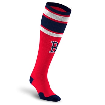 Unisex PRO Compression Boston Red Sox  Classic Stripe Over-the-Calf Compression Socks