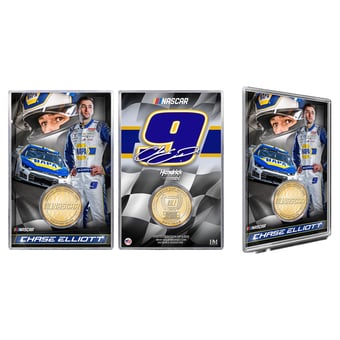 Highland Mint Chase Elliott Bronze Coin Card