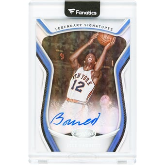 Dick Barnett New York Knicks Autographed 2020-21 Panini Certified Legendary Signatures #LS-DBN Card