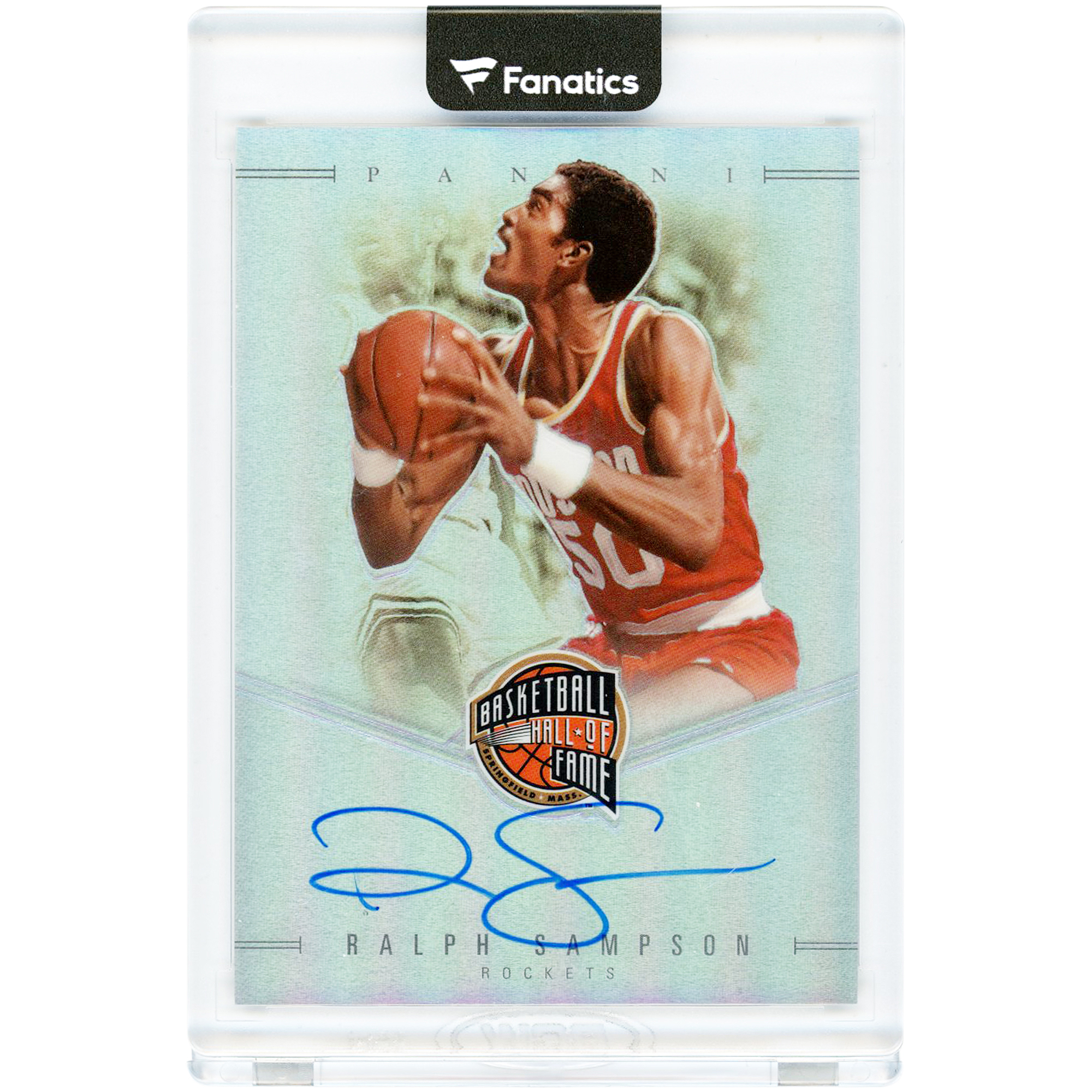 Ralph Sampson Houston Rockets Autographed 2021 Panini Hall Of Fame #SH-RSA Card