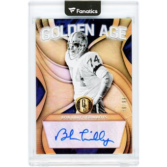 Bob Lilly Dallas Cowboys Autographed 2019 Panini Gold Standard Golden Age #GAA-BL #36/99 Card