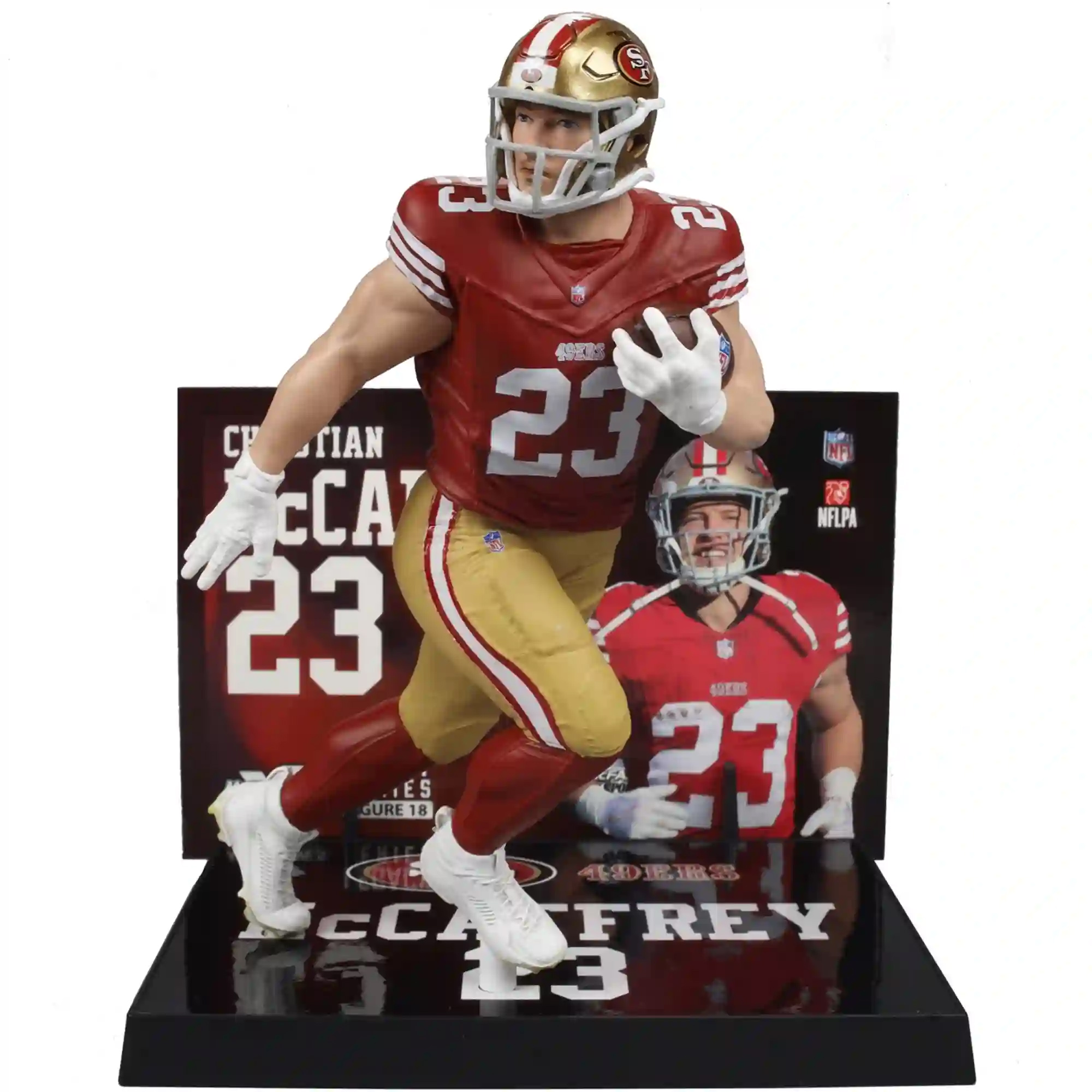 McFarlane Toys Christian McCaffrey San Francisco 49ers 7" Player Figurine