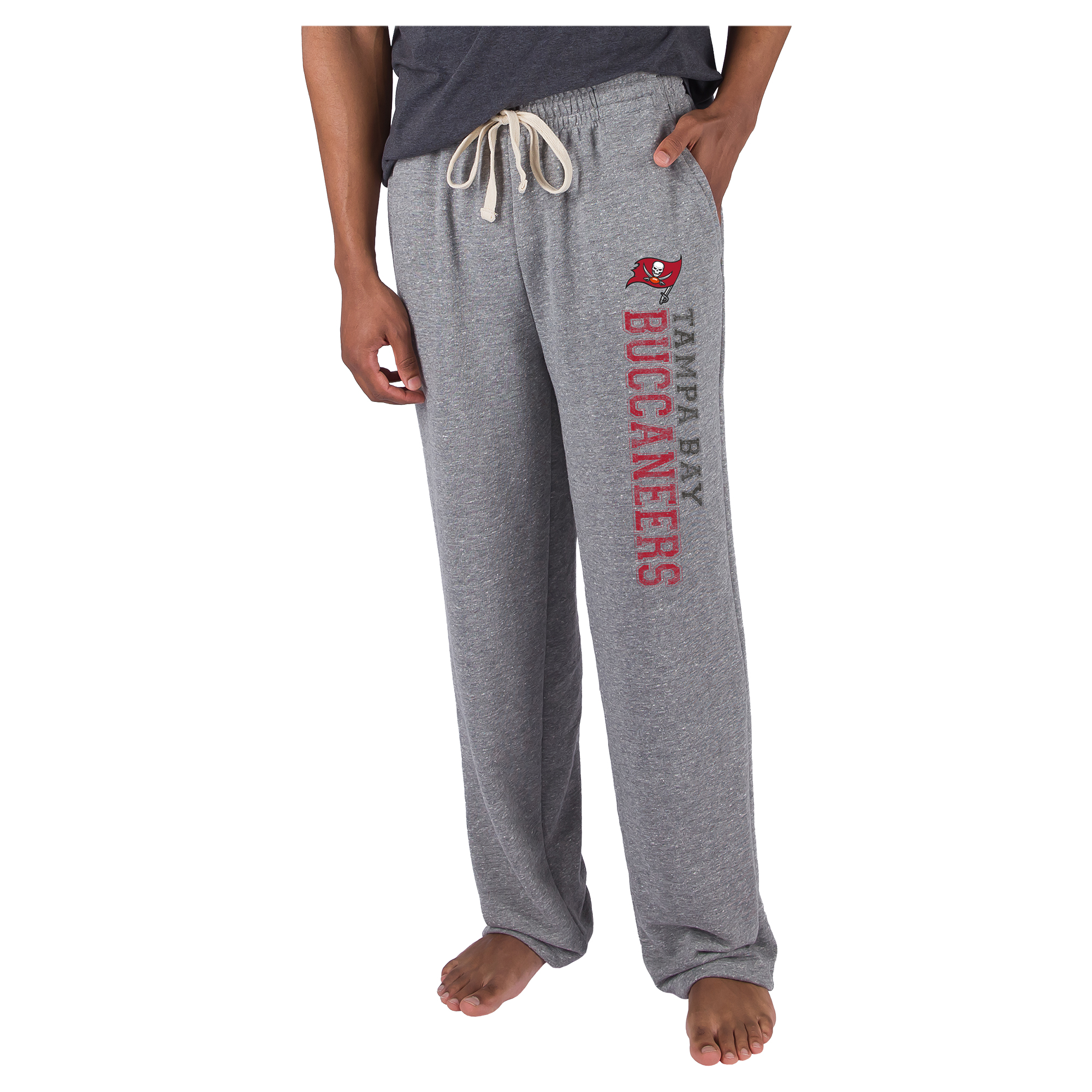 Men's Concepts Sport  Gray Tampa Bay Buccaneers Mainstream French Terry Tri-Blend Sweatpants
