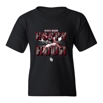 Youth Rocky Beers Black Oklahoma Sooners Happy Hour Graphic T-Shirt