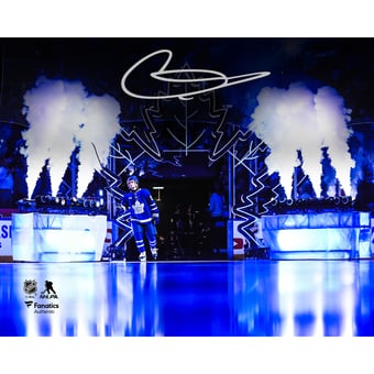 Gavin McKenna Toronto Maple Leafs Autographed 8" x 10" NHL Debut Photograph