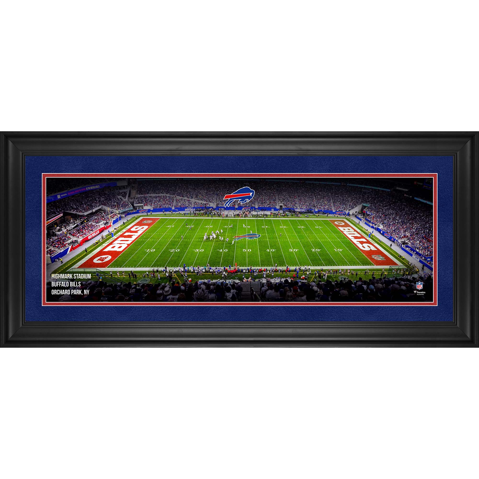 Buffalo Bills Framed 10" x 30" Highmark Stadium Panoramic Photograph