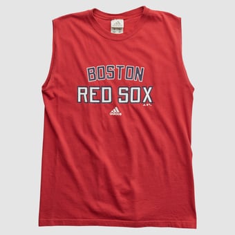 Boston Red Sox Adidas 2000s Tank - Red - S by Fanatics Real Vintage