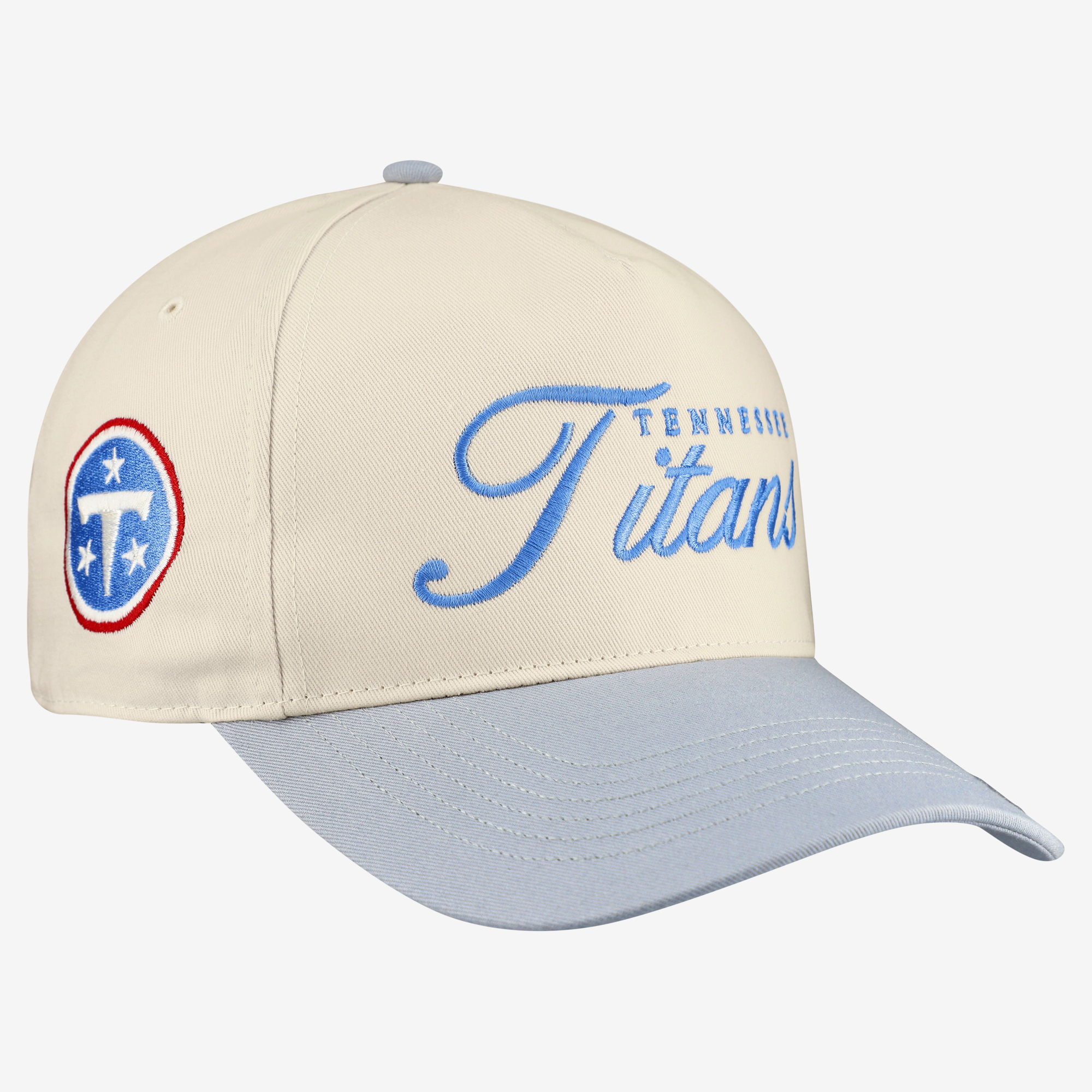 Men's '47  Natural Tennessee Titans Relaxed Hitch Adjustable Hat
