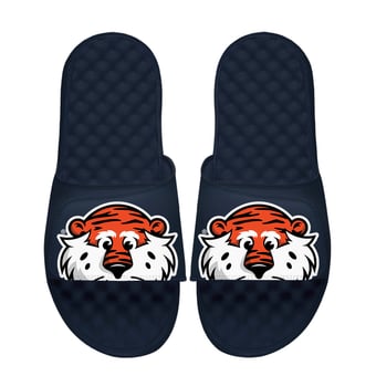 Unisex ISlide Navy Auburn Tigers Mascot Slide Sandals