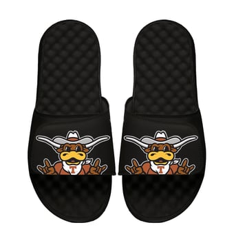 Unisex ISlide Black Texas Longhorns Mascot Slide Sandals