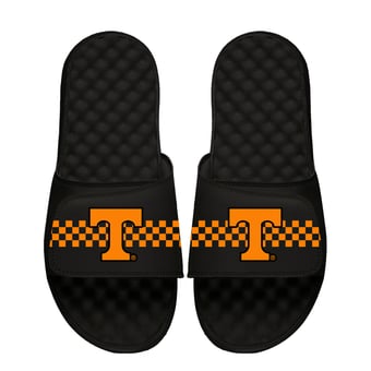 Unisex ISlide Black Tennessee Volunteers Stripe Slide Sandals