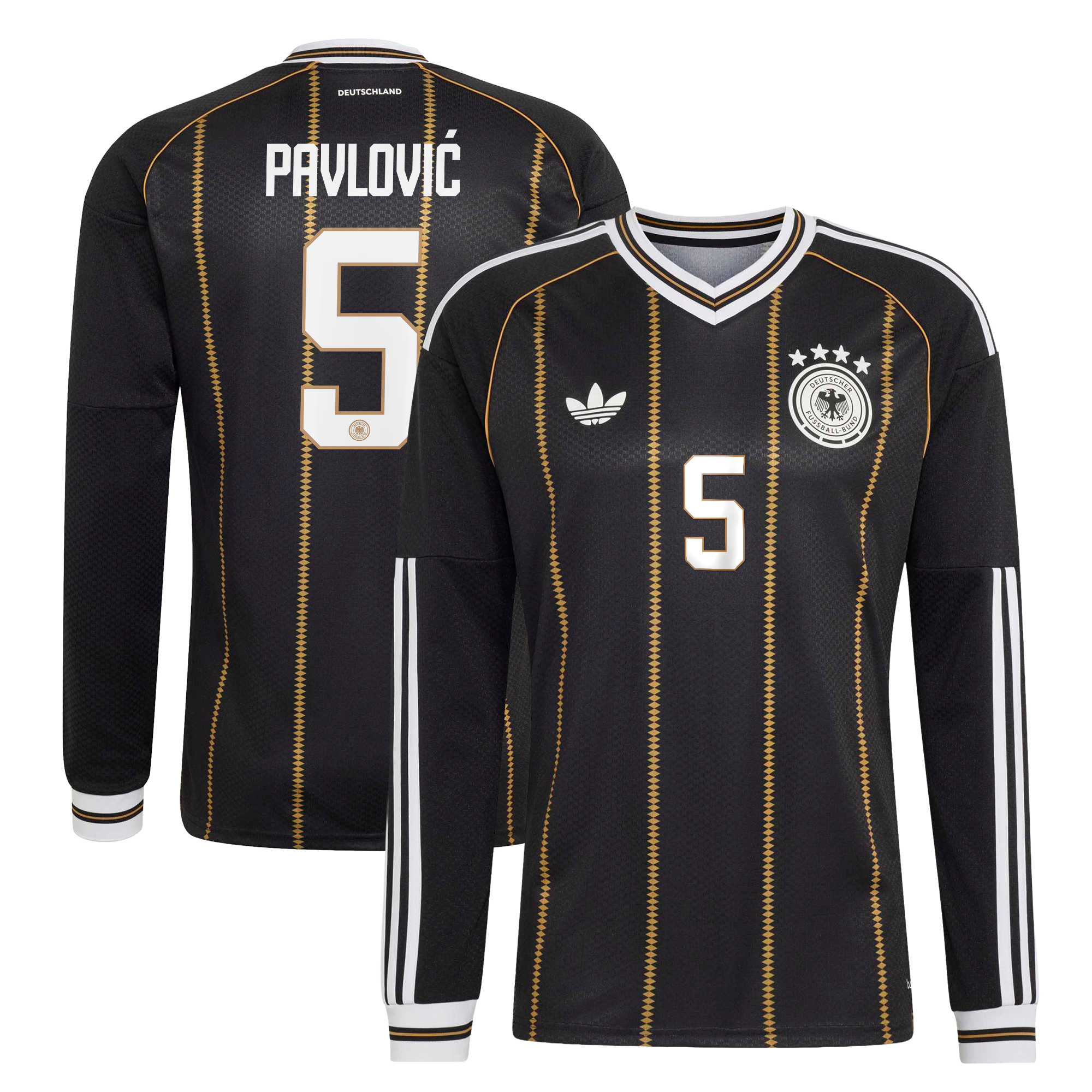 Troisième maillot DFB adidas 2026 - Manches longues avec flocage Pavlović 5