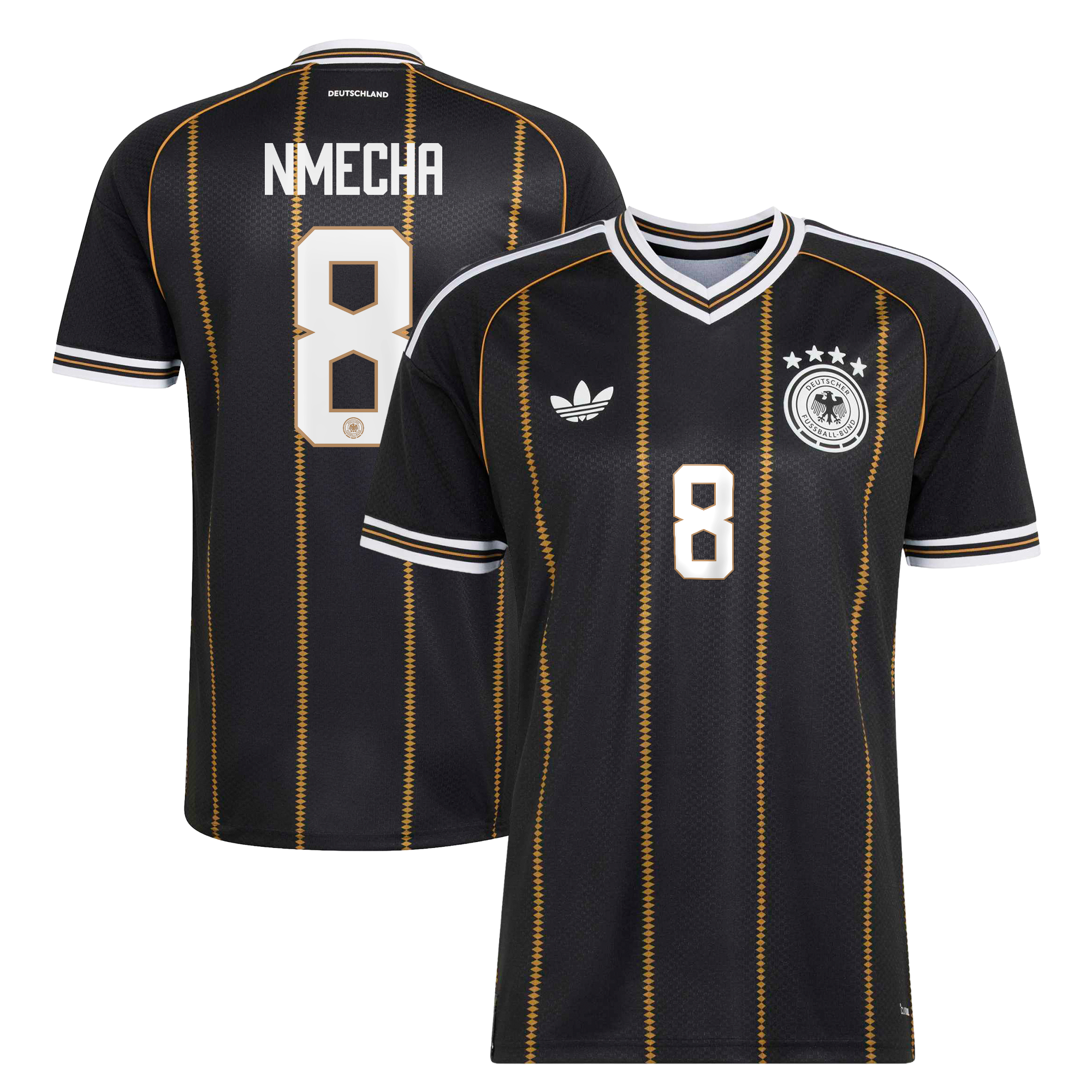 Troisième maillot DFB adidas 2026 avec flocage Nmecha 8