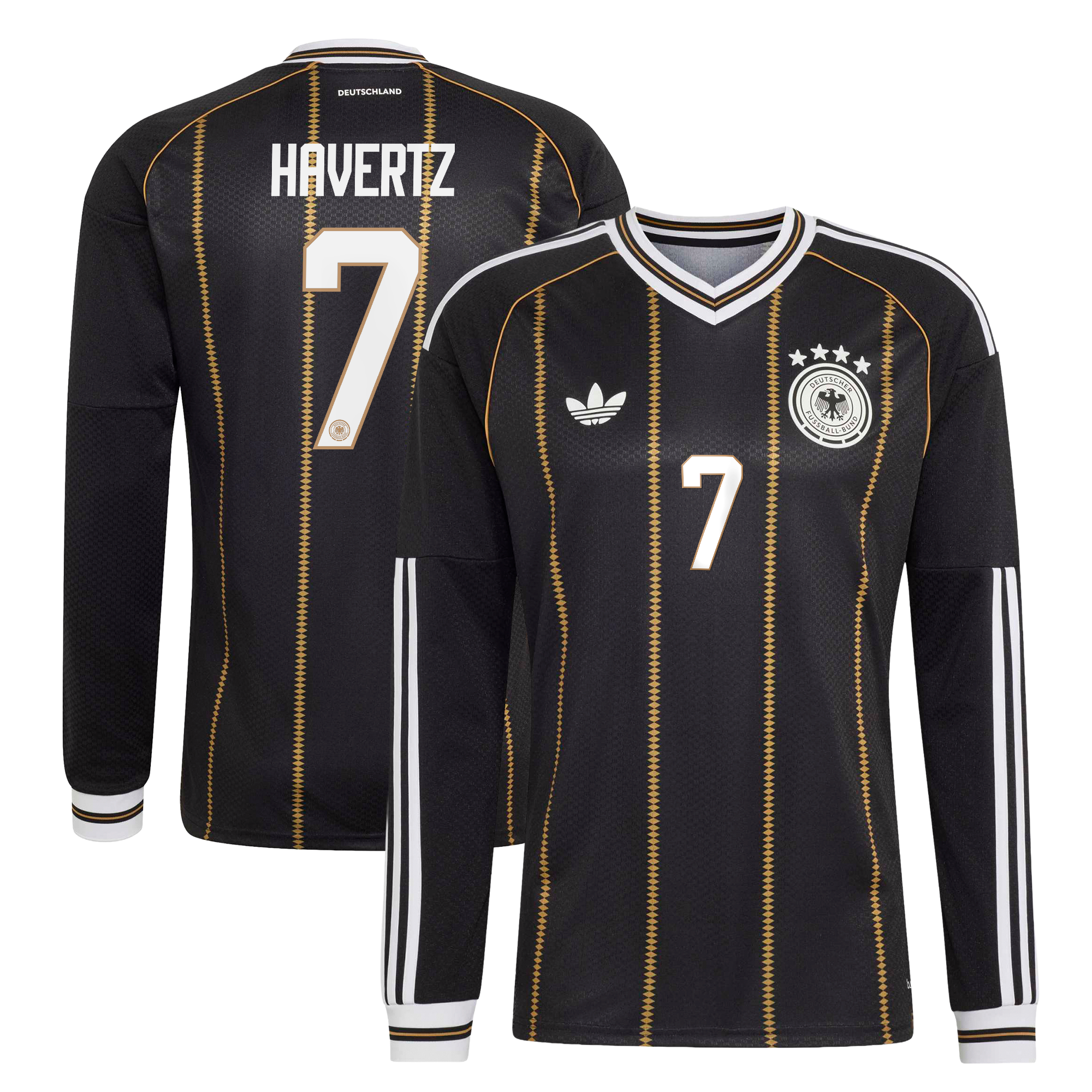 Troisième maillot DFB adidas 2026 - Manches longues avec flocage Havertz 7