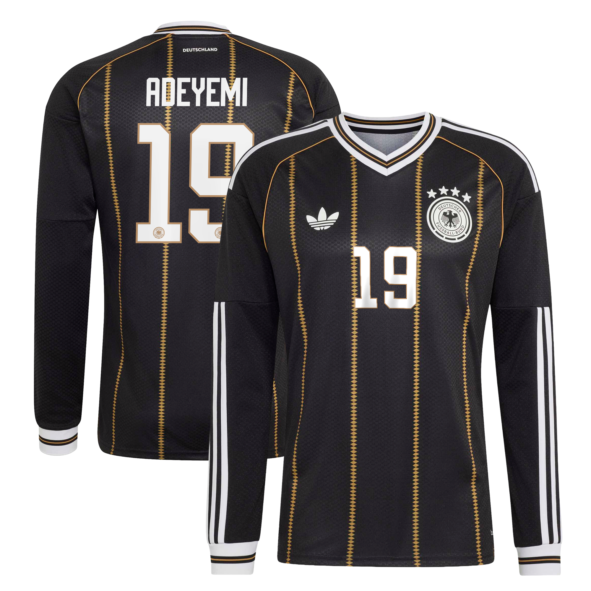 Troisième maillot DFB adidas 2026 - Manches longues avec flocage Adeyemi 19