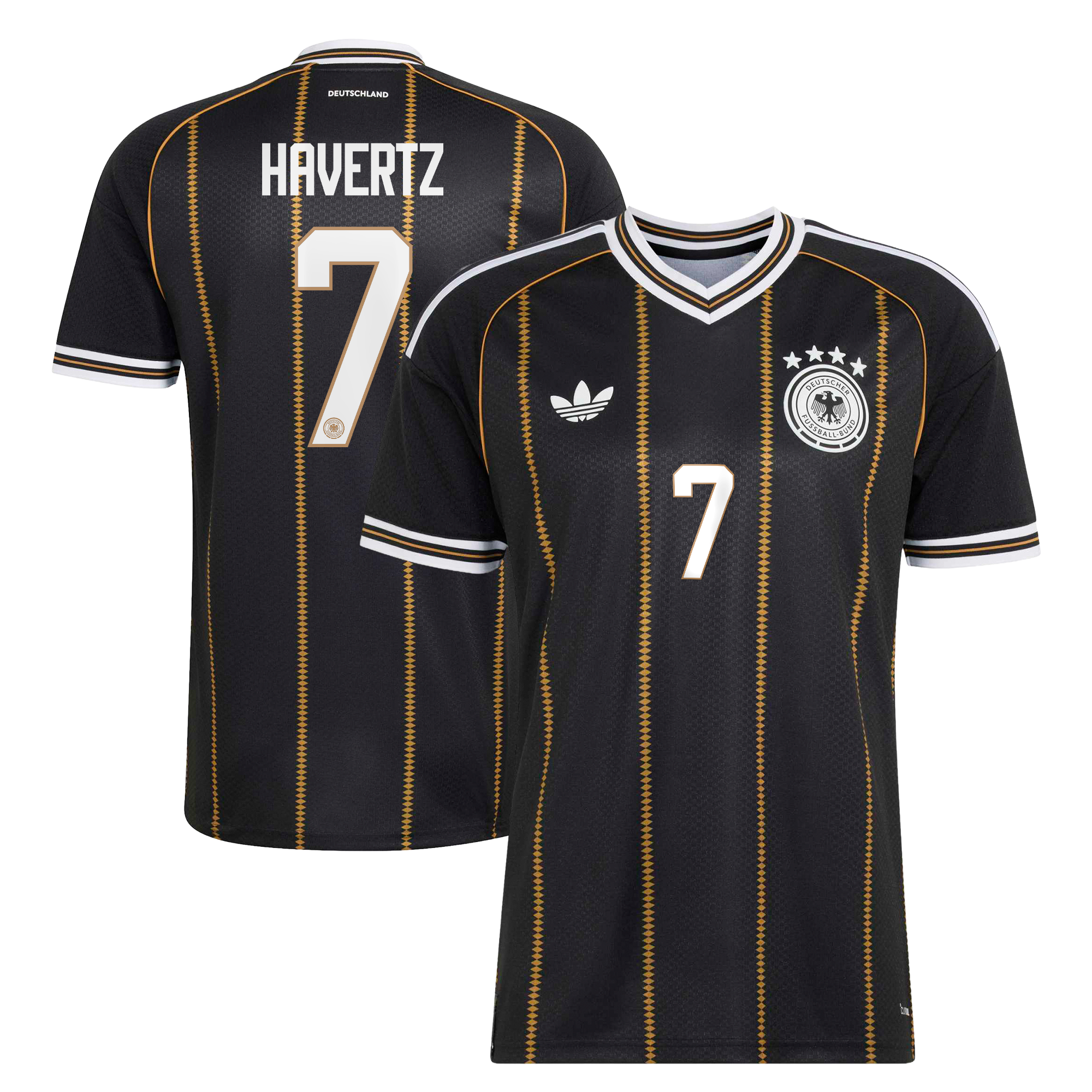 Troisième maillot DFB adidas 2026 avec flocage Havertz 7