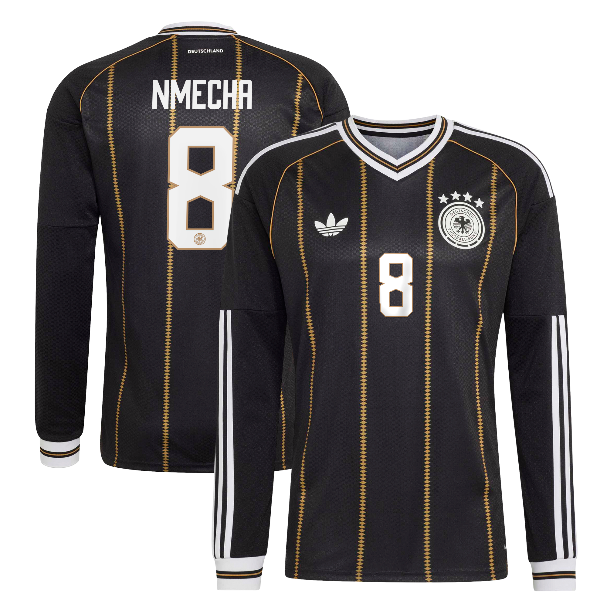 Troisième maillot DFB adidas 2026 - Manches longues avec flocage Nmecha 8