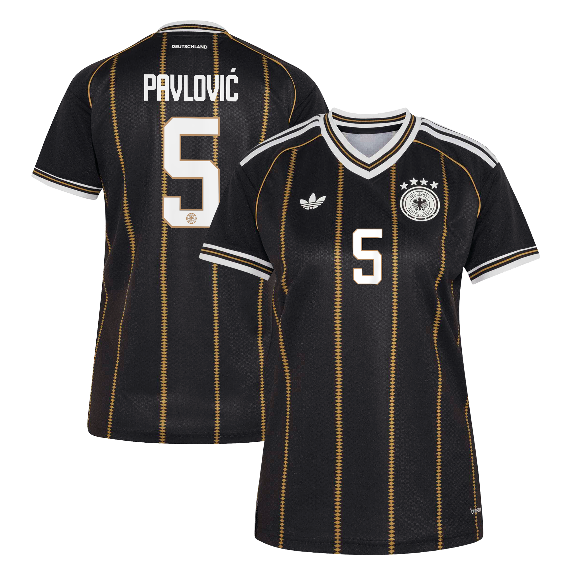 DFB adidas Ausweichtrikot 2026 - Damen mit Aufdruck Pavlović 5