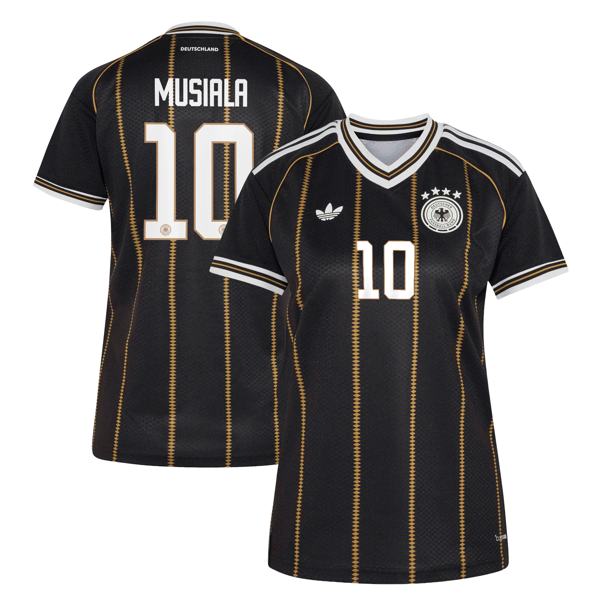 DFB adidas Ausweichtrikot 2026 - Damen mit Aufdruck Musiala 10