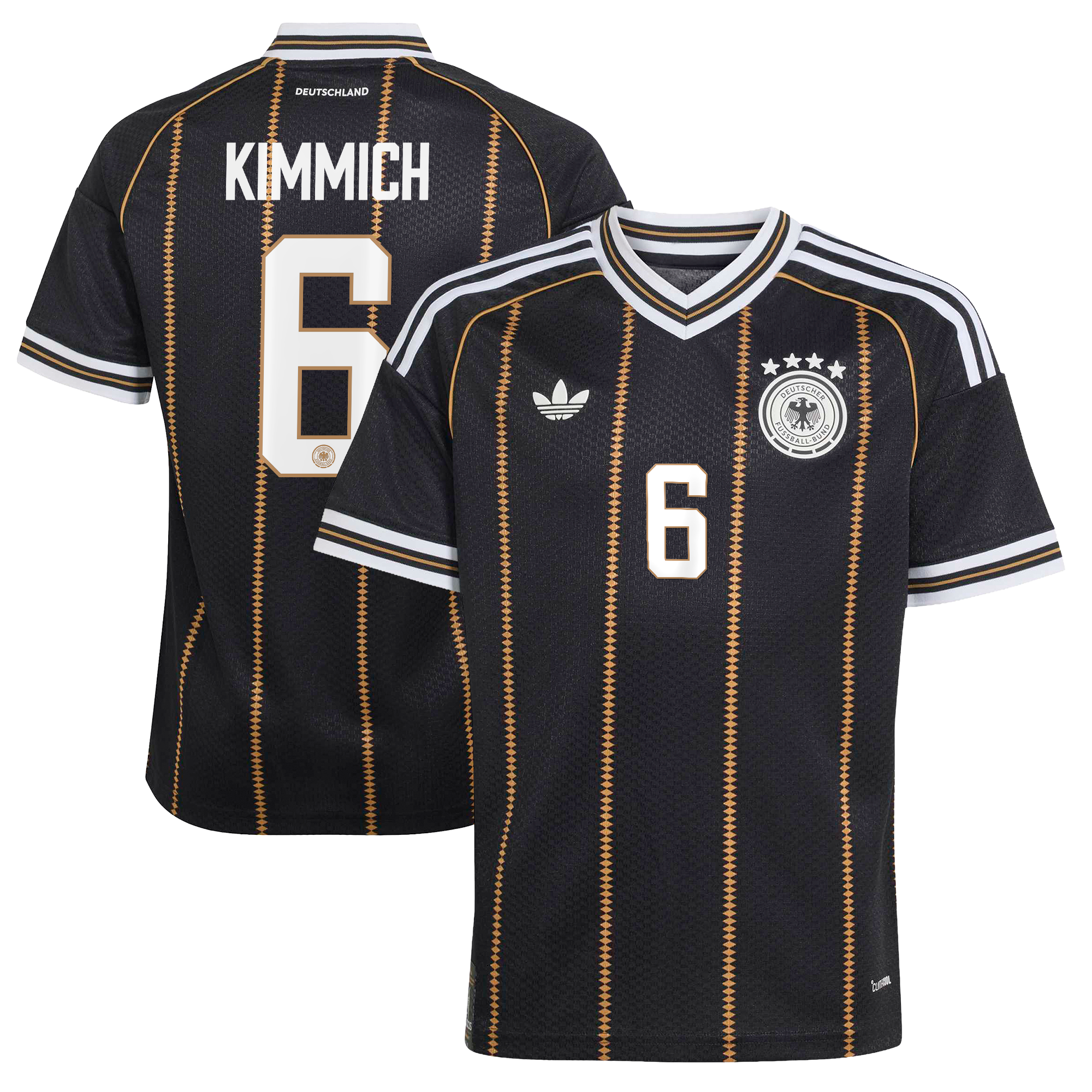 DFB adidas Ausweichtrikot 2026 - Kinder mit Aufdruck Kimmich 6