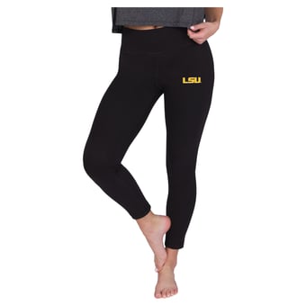 Women's Concepts Sport Black LSU Tigers Sentry Knit Leggings