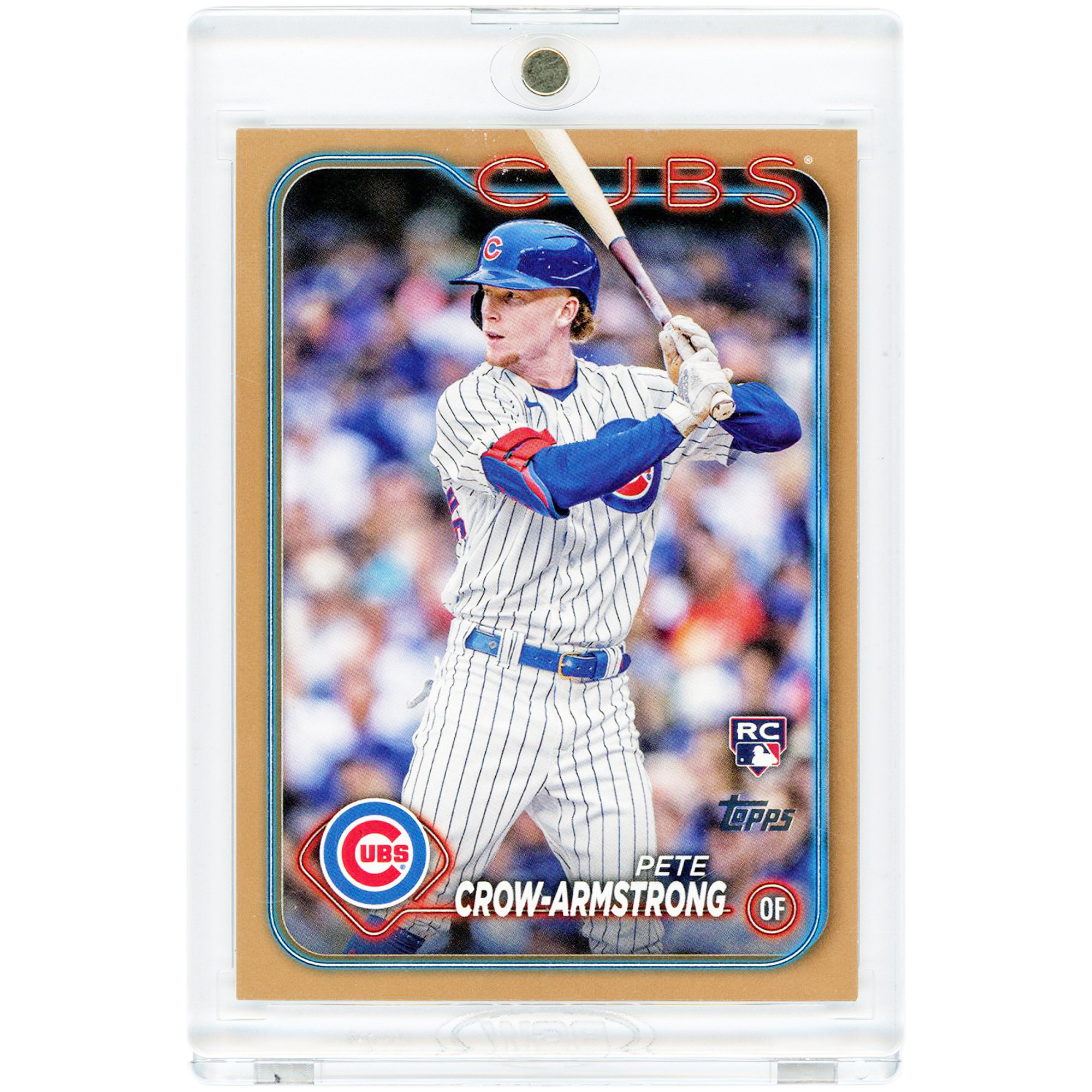 Pete Crow-Armstrong Chicago Cubs 2024 Topps Gold #407 #464/2024 Rookie Card