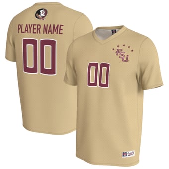Youth GameDay Greats  Gold Florida State Seminoles Lightweight Collegiate Women's Soccer NIL Pick-A-Player Fashion Jersey