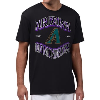 Men's Starter  Black Arizona Diamondbacks Take Me Out T-Shirt