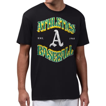 Men's Starter  Black Athletics Take Me Out T-Shirt