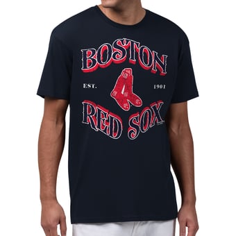 Men's Starter  Navy Boston Red Sox Take Me Out T-Shirt