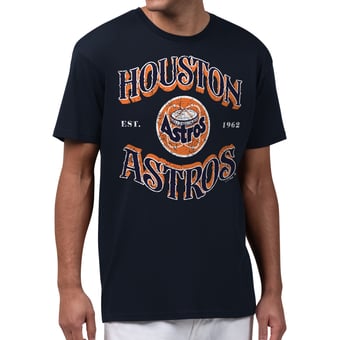 Men's Starter  Navy Houston Astros Take Me Out T-Shirt