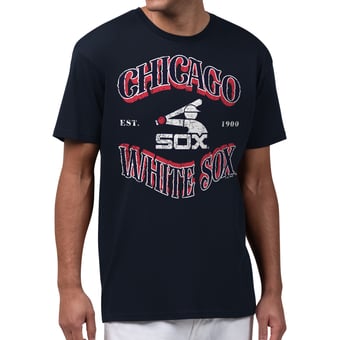 Men's Starter  Navy Chicago White Sox Take Me Out T-Shirt