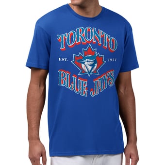 Men's Starter  Royal Toronto Blue Jays Take Me Out T-Shirt