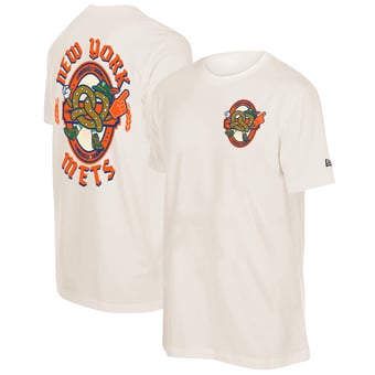Men's New Era Natural New York Mets Oktoberfest T-Shirt