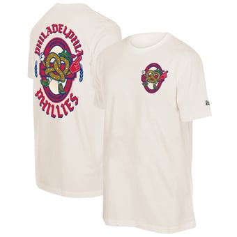 Men's New Era Natural Philadelphia Phillies Oktoberfest T-Shirt