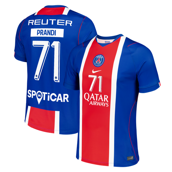 Maillot PSG Handball Domicile Stadium Nike 26/27 avec flocage Prandi 71