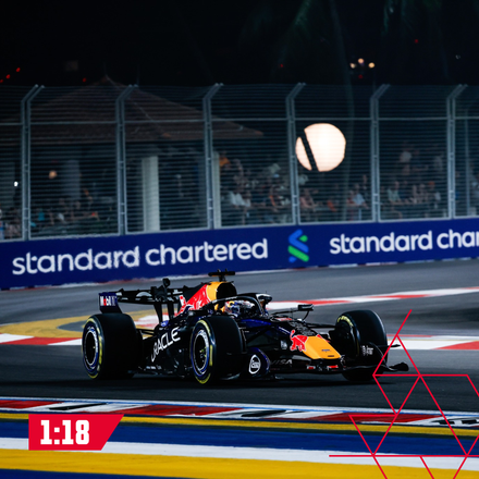 Max Verstappen 2026 Singapore GP RB22 – 1:18 Model with Pit Board - Winner