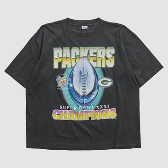 Super Bowl XXXI True Fan 1997 T-shirt - Black - 2XL by Fanatics Real Vintage