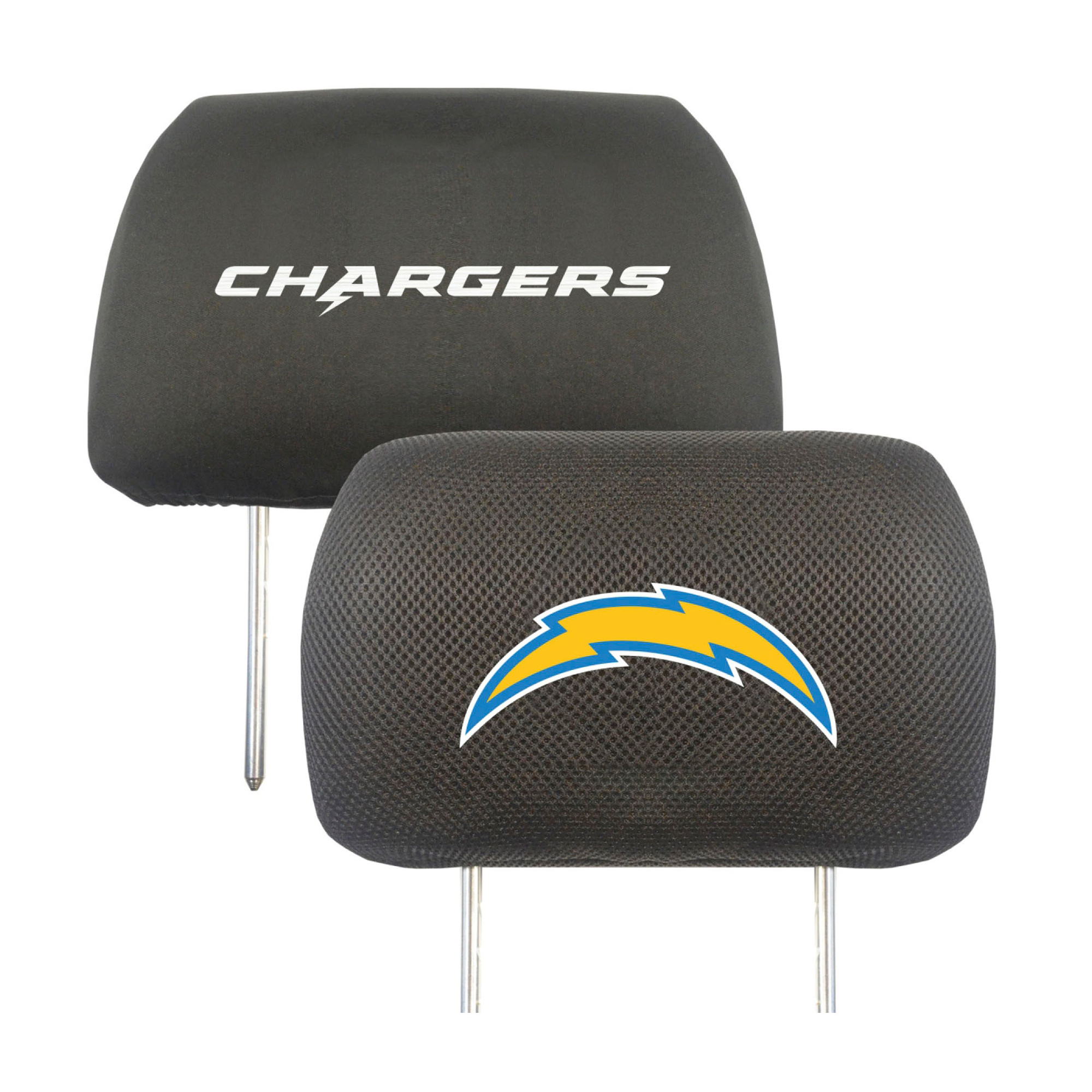 Logo Brands Los Angeles Chargers Head Rest Cover