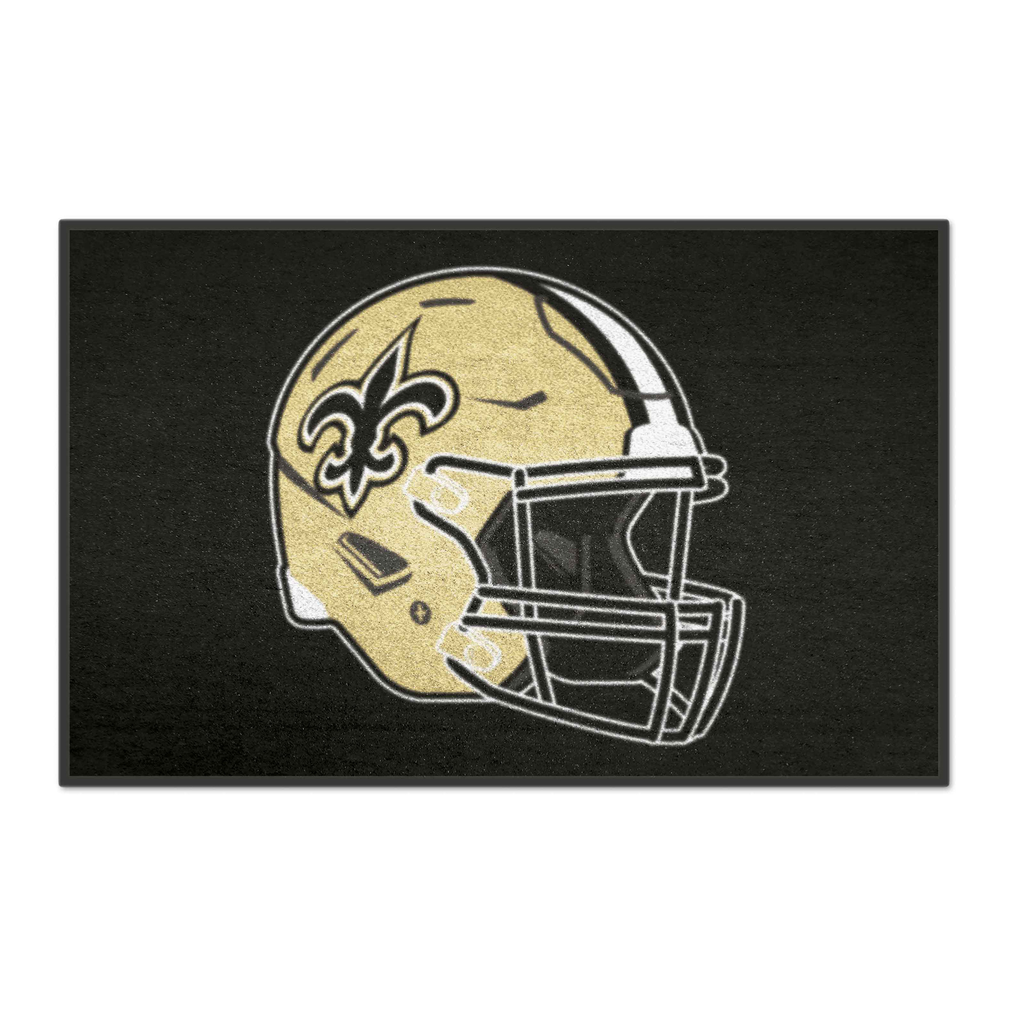 Logo Brands New Orleans Saints 19" x 30" Starter Mat