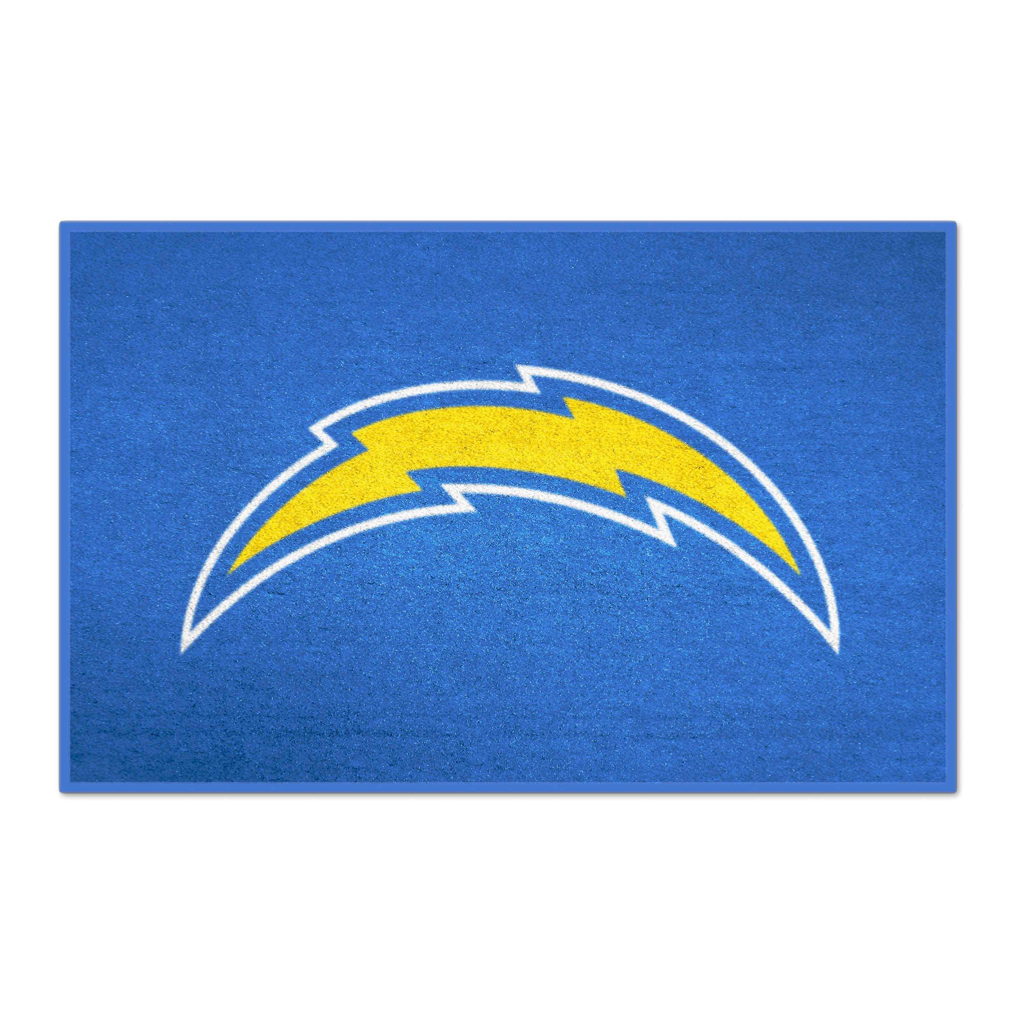 Logo Brands Los Angeles Chargers 19" x 30" Starter Mat