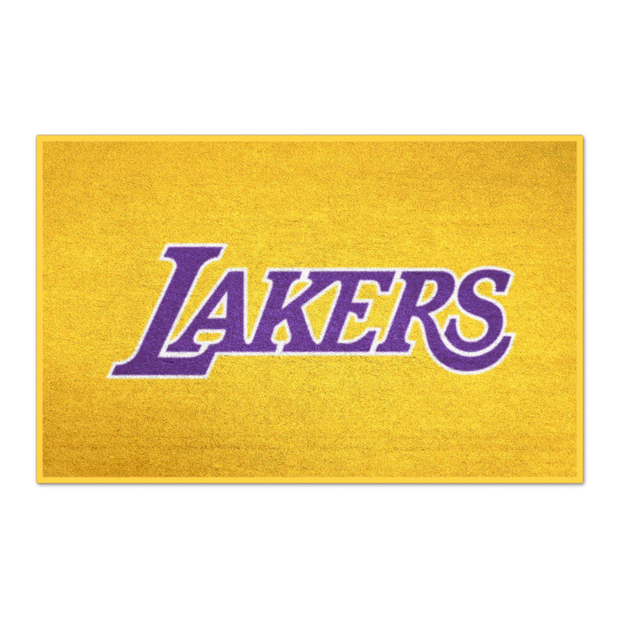 Logo Brands Los Angeles Lakers 19" x 30" Starter Mat