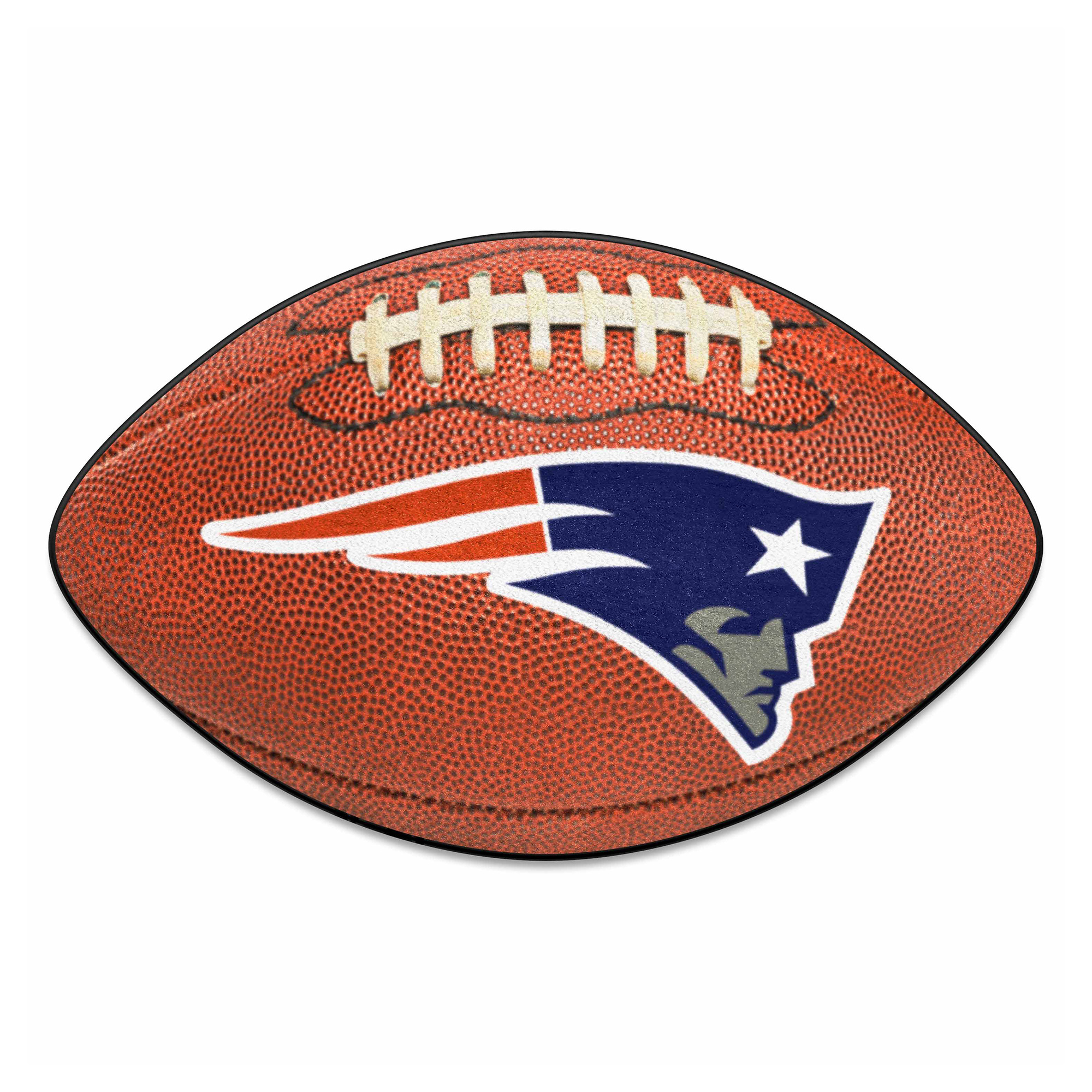 Logo Brands New England Patriots 22" x 29.5" Football Mat
