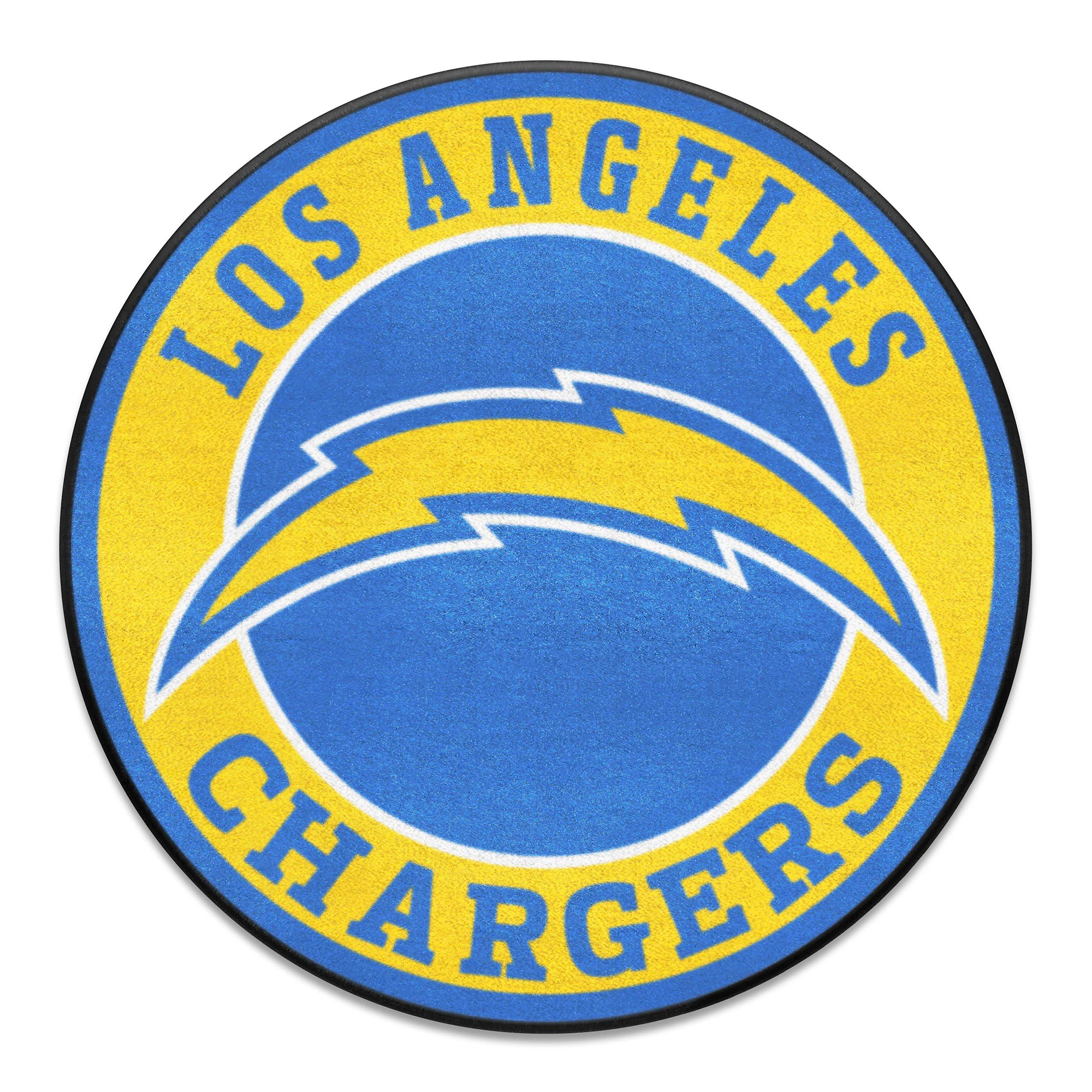 Logo Brands Los Angeles Chargers 27" Diameter Roundel Mat